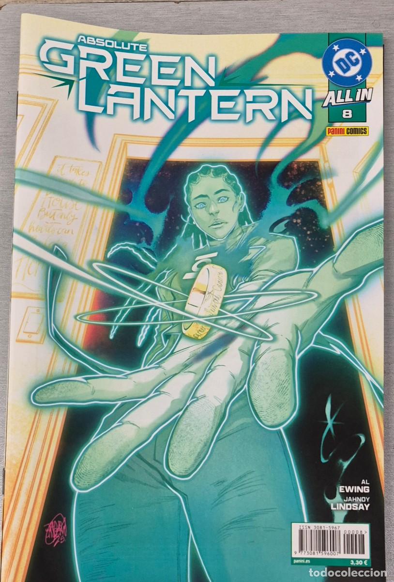 C&oacute;mics: ABSOLUTE GREEN LANTERN N&ordm; 8 / AL EWING / DC - PANINI