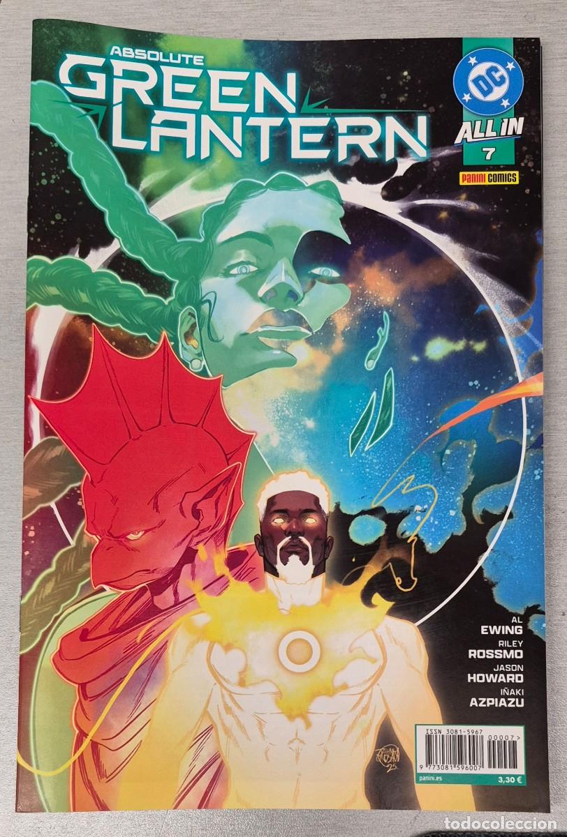 C&oacute;mics: ABSOLUTE GREEN LANTERN N&ordm; 7 / AL EWING / DC - PANINI