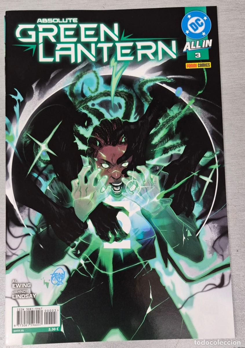 C&oacute;mics: ABSOLUTE GREEN LANTERN N&ordm; 3 / AL EWING / DC - PANINI