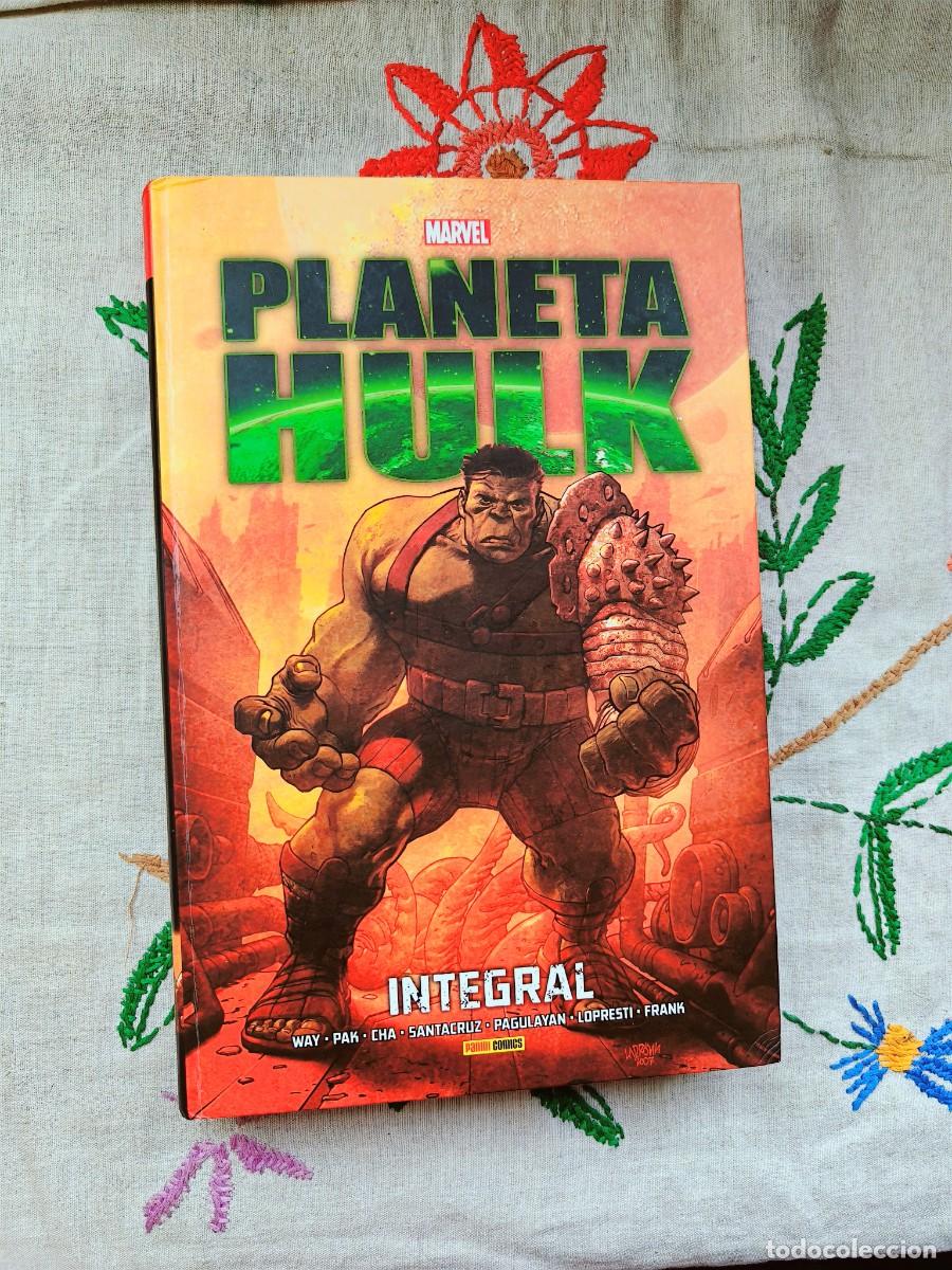 C&oacute;mics: Planeta Hulk Integral. Way. Panini. Tapa dura.