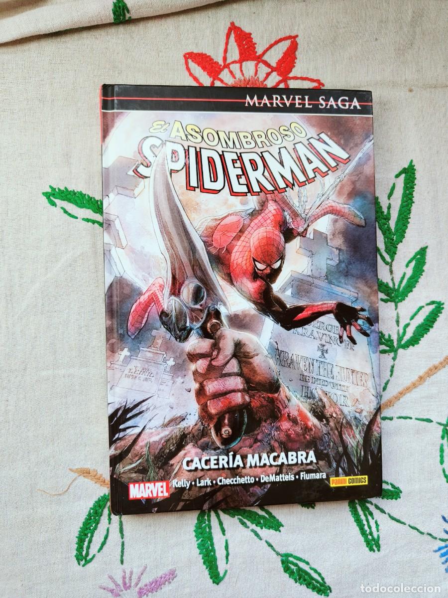 C&oacute;mics: El Asombroso Spiderman 28. Cacer&iacute;a Macabra. Marvel Saga. Panini.