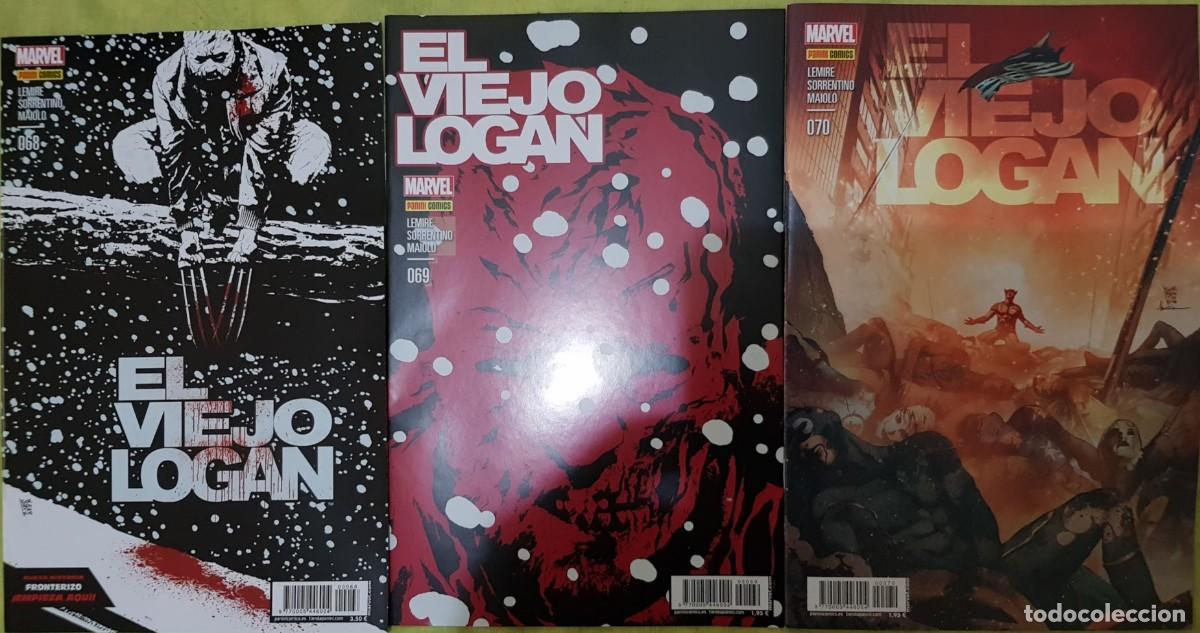 C&oacute;mics: EL VIEJO LOGAN 68 A 70. FRONTERIZO. JEFF LEMIRE, ANDREA SORRENTINO. PANINI
