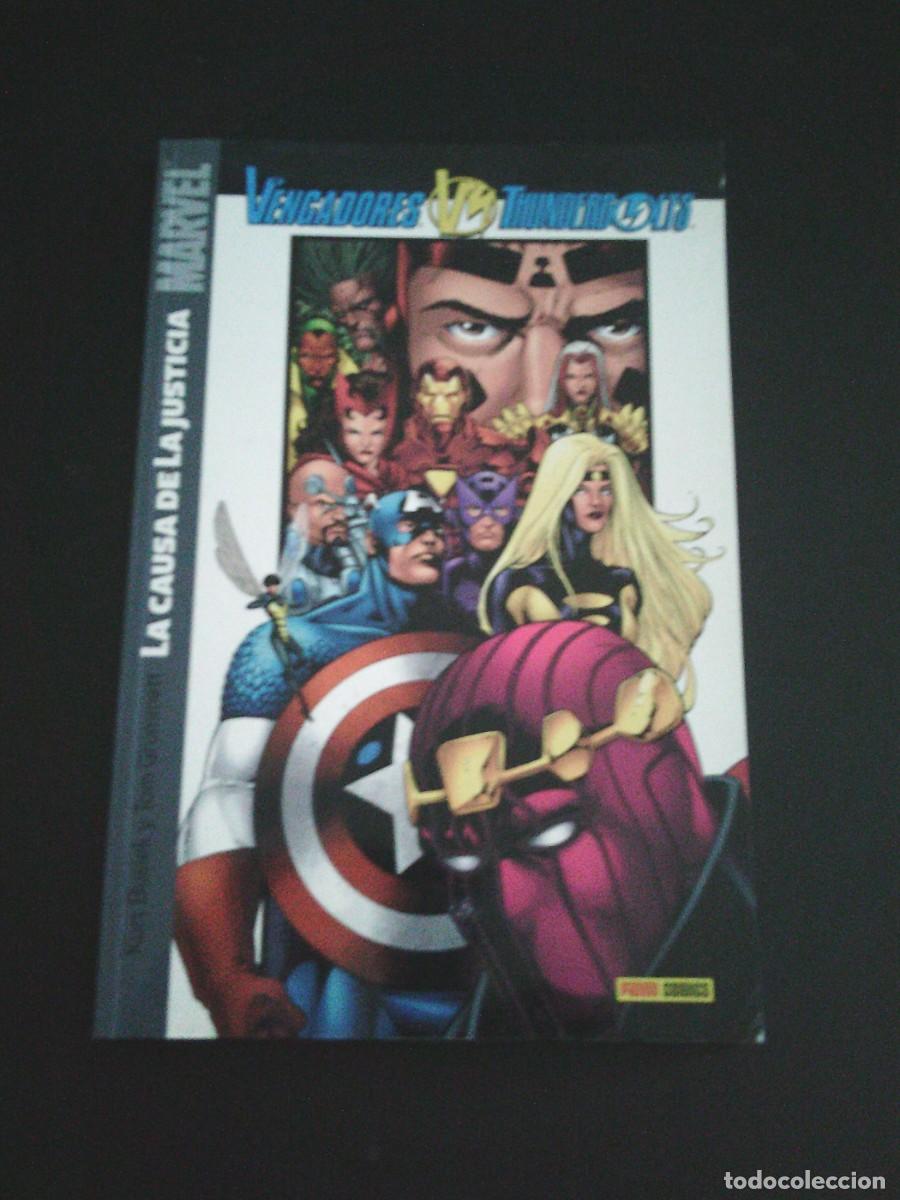 C&oacute;mics: VENGADORES VS THUNDERBOLTS - LA CAUSA DE LA JUSTICIA - NUEVO - PANINI -CJ 251