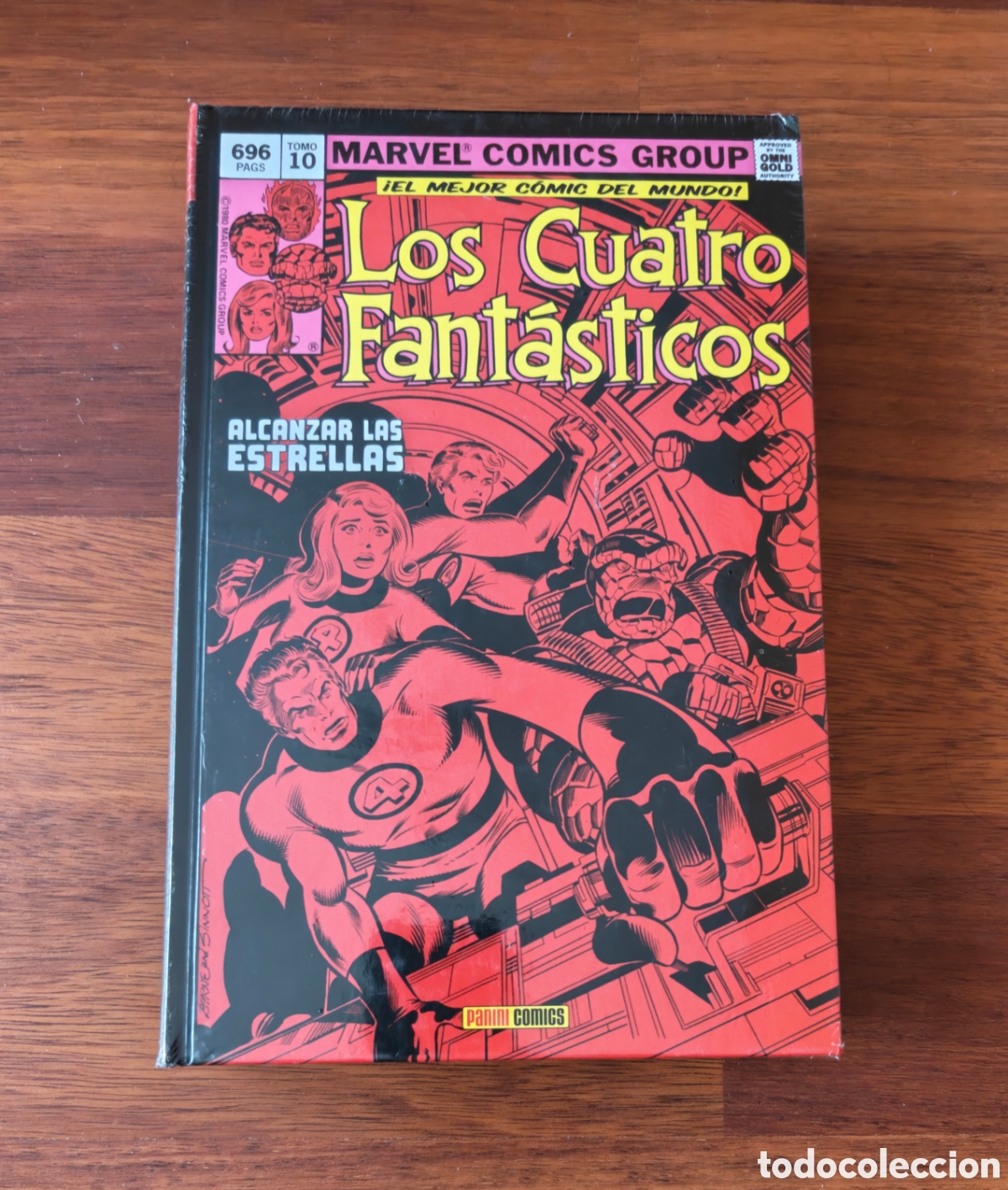 C&oacute;mics: Precintado. Omnigold Marvel Gold Los 4 Fant&aacute;sticos. Alcanzar las estrellas. Tomo 10.