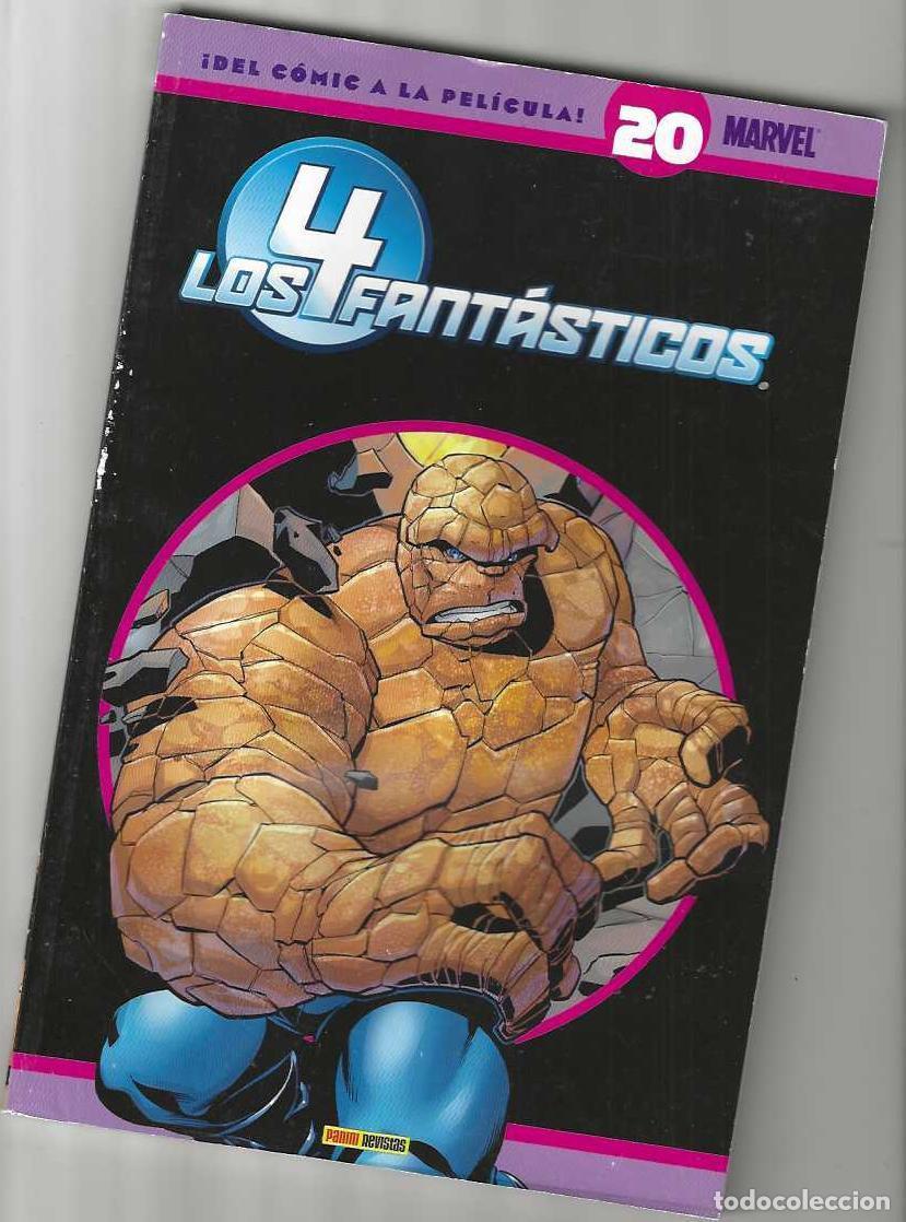 C&oacute;mics: LOS 4 FANTASTICOS N&ordm; 20 - COLECCIONABLE PANINI - LEER DESCRIPCION