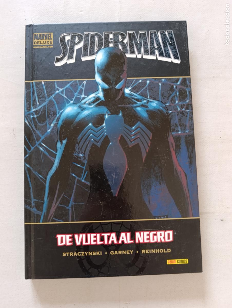 C&oacute;mics: SPIDERMAN - DE VUELTA AL NEGRO - STRACKYNSKI - MARVEL DELUXE - PANINI - TAPA DURA (365)