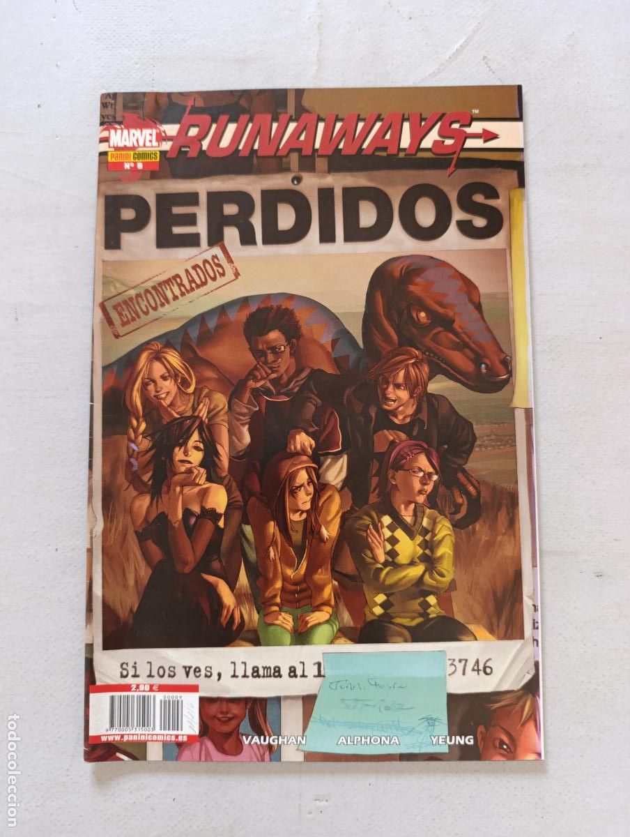 C&oacute;mics: RUNAWAYS N&ordm; 9 - MARVEL - PANINI (048)