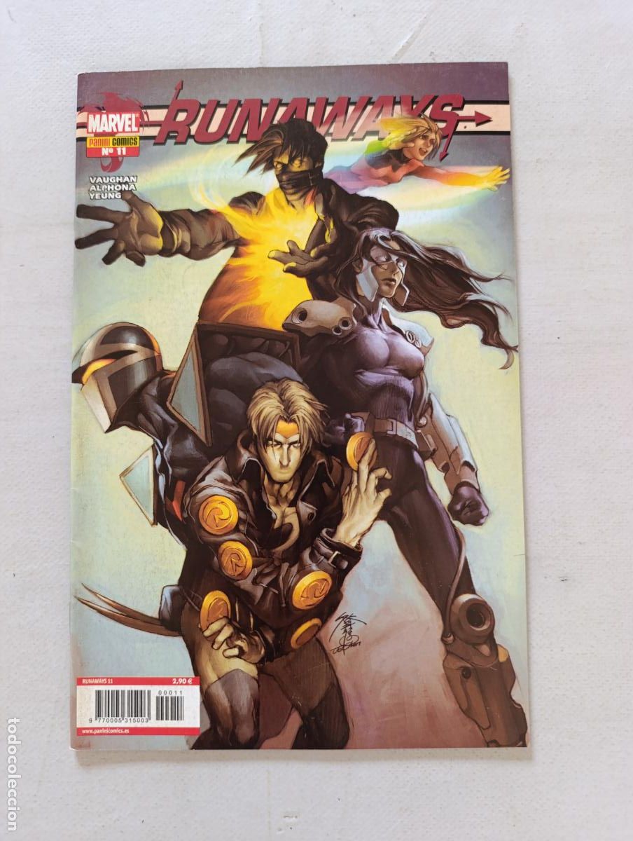 C&oacute;mics: RUNAWAYS N&ordm; 11 - MARVEL - PANINI (048)