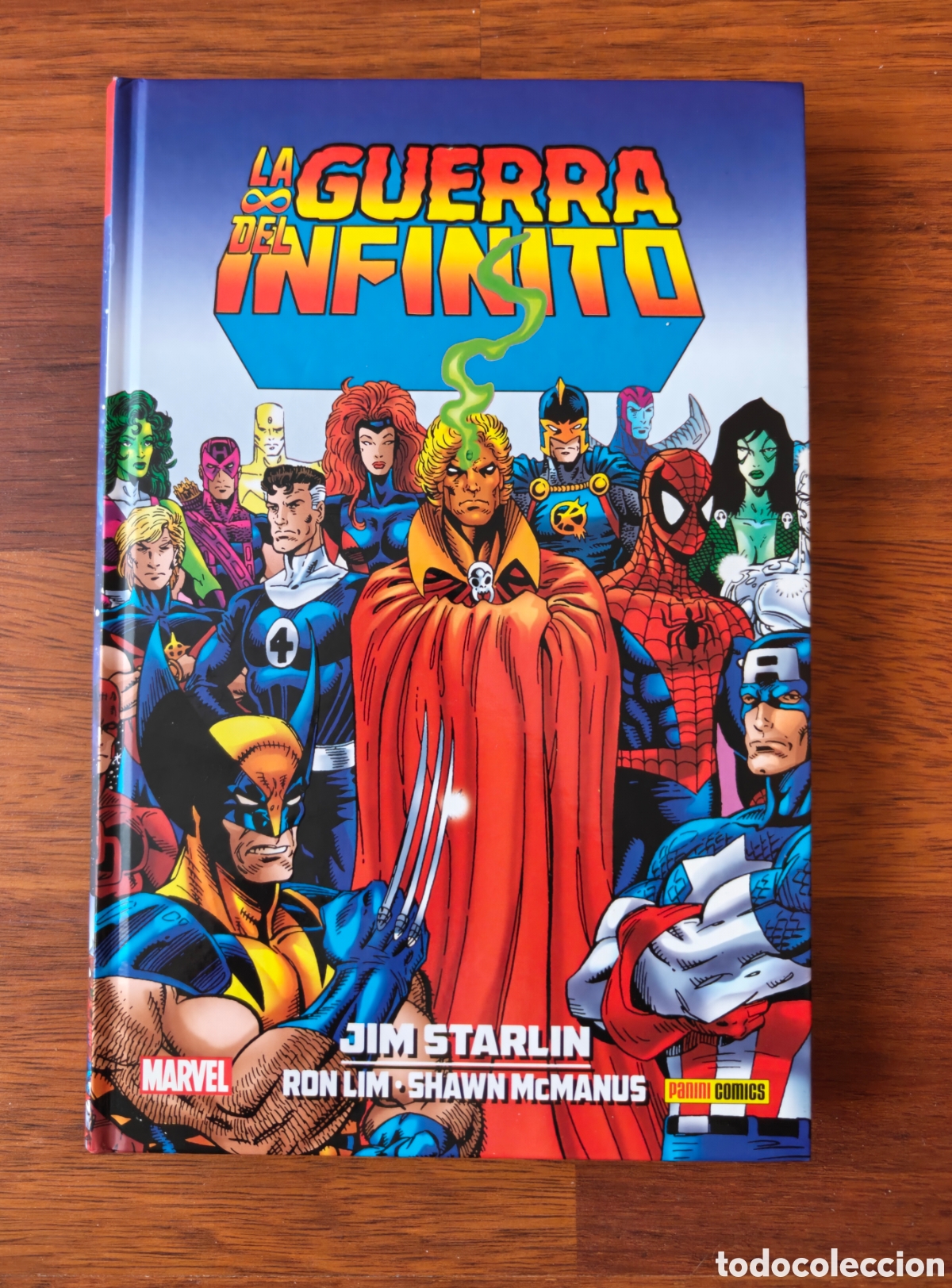 C&oacute;mics: La Guerra del Infinito. El Guantelete del Infinito. Tomo 7. Jim Starlin.
