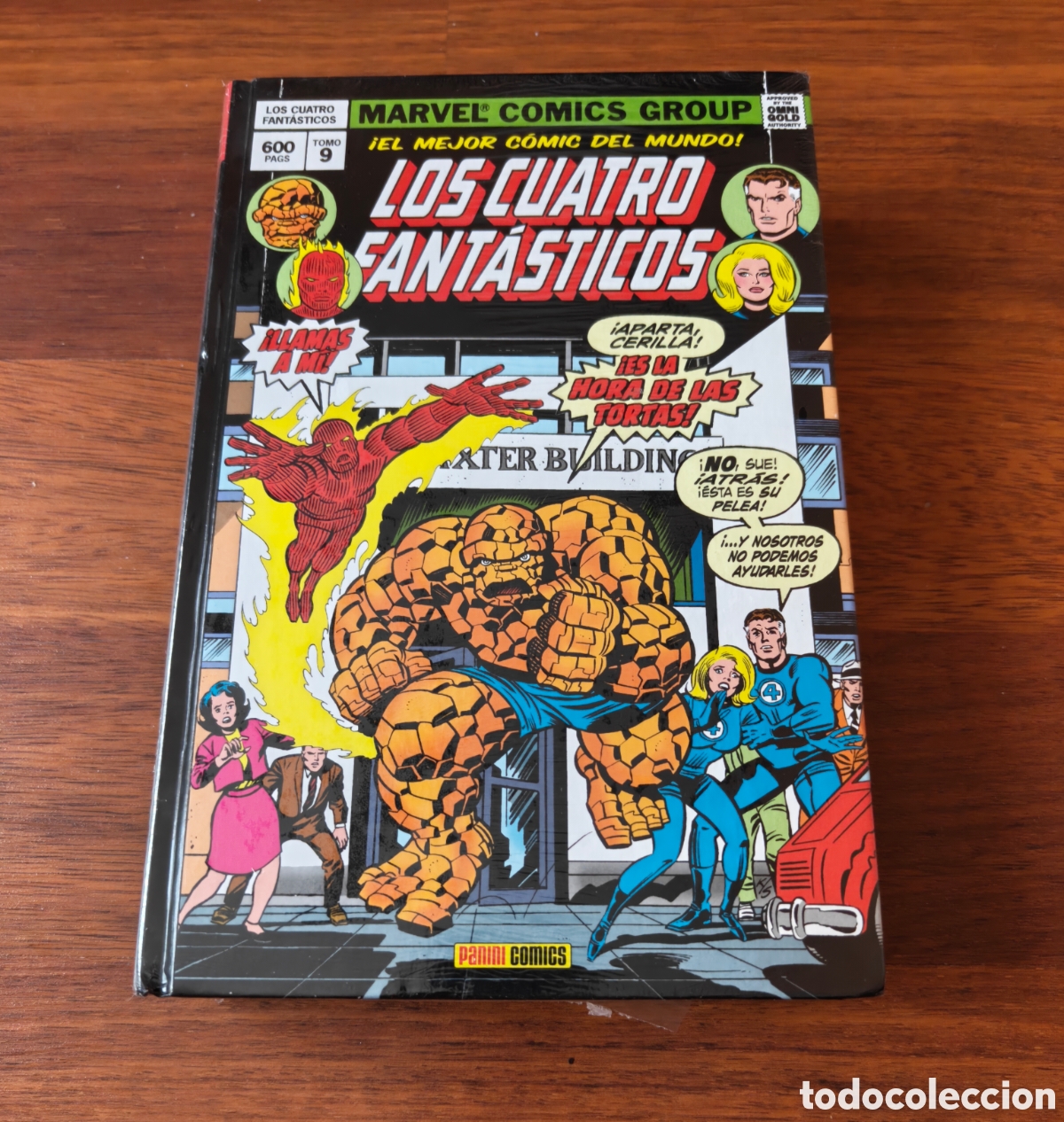 Fumetti: Precintado. Omnigold Marvel Gold Los 4 Fant&aacute;sticos. Cuando los titanes chocan. Tomo 9.