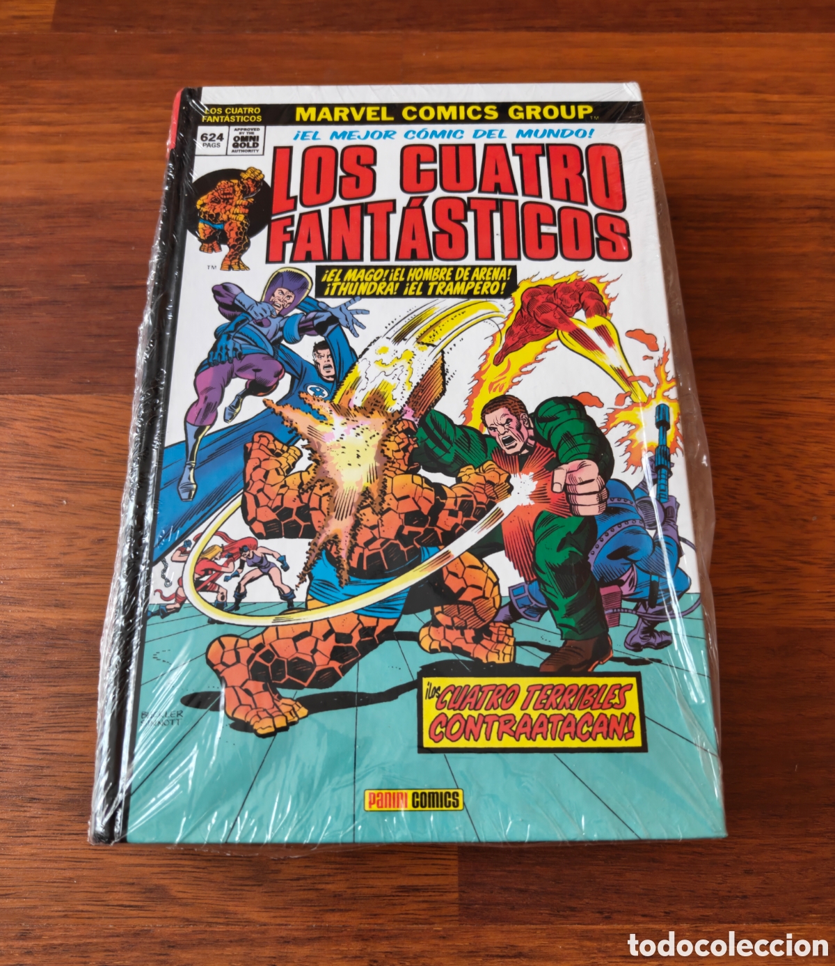 C&oacute;mics: Precintado. Omnigold Marvel Gold Los 4 Fant&aacute;sticos. Los 4 terribles contraatacan. Tomo 7.