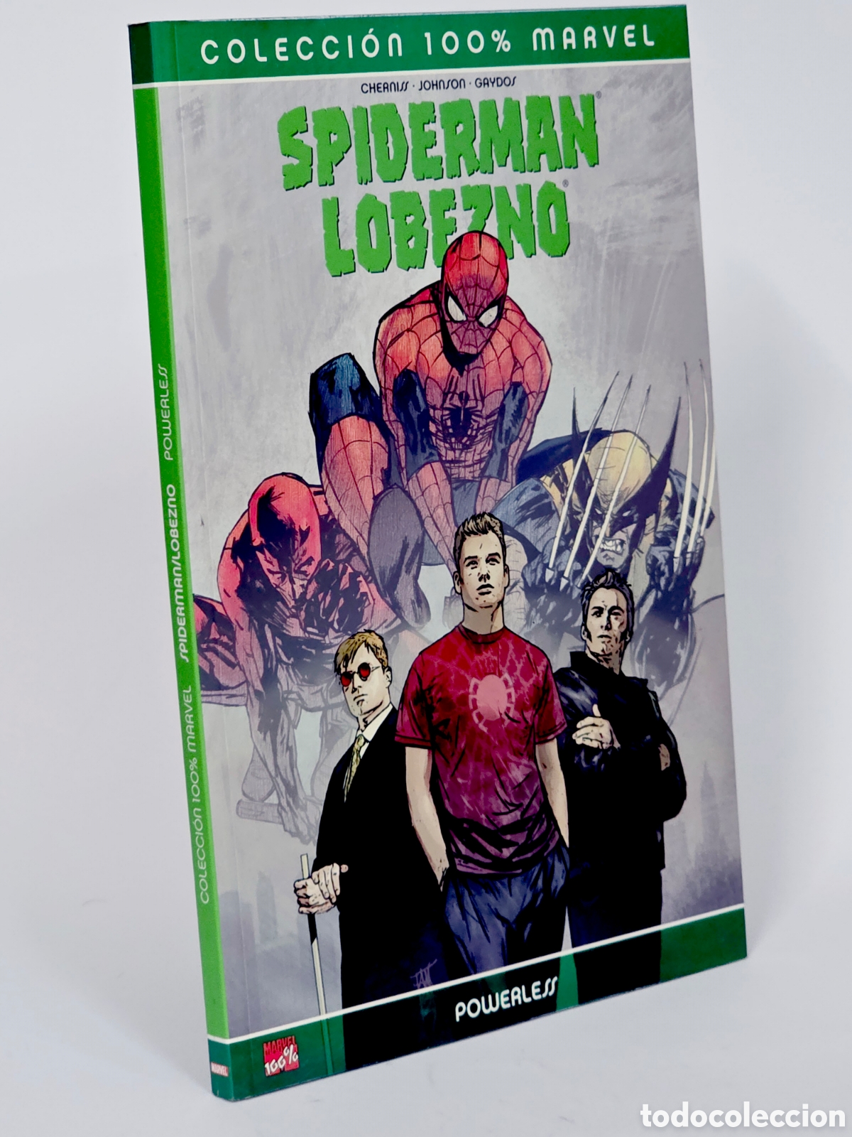 C&oacute;mics: C&Oacute;MIC SPIDERMAN LOBEZNO POWERLESS COLECCI&Oacute;N 100% (SPIDER-MAN) MARVEL PANINI DE KIOSCO