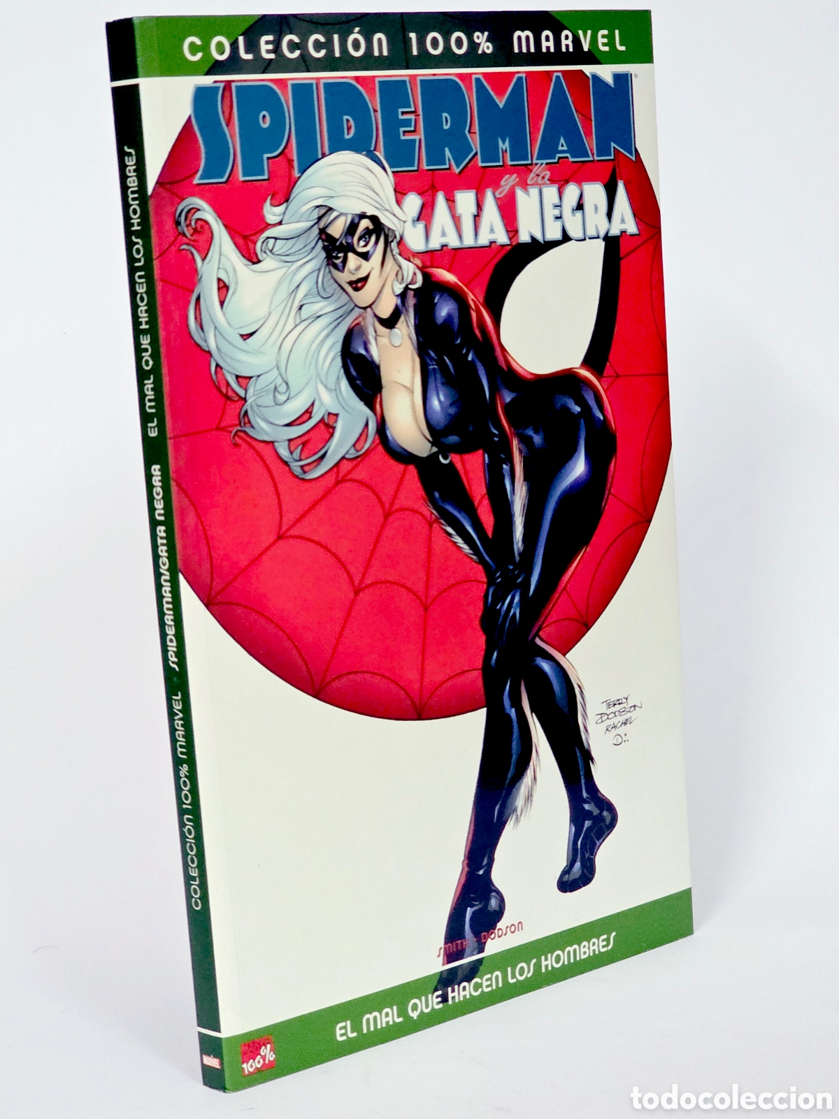 C&oacute;mics: C&Oacute;MIC SPIDERMAN GATA NEGRA EL MAL QUE HACEN LOS HOMBRES COLECCI&Oacute;N 100% MARVEL PANINI DE KIOSCO