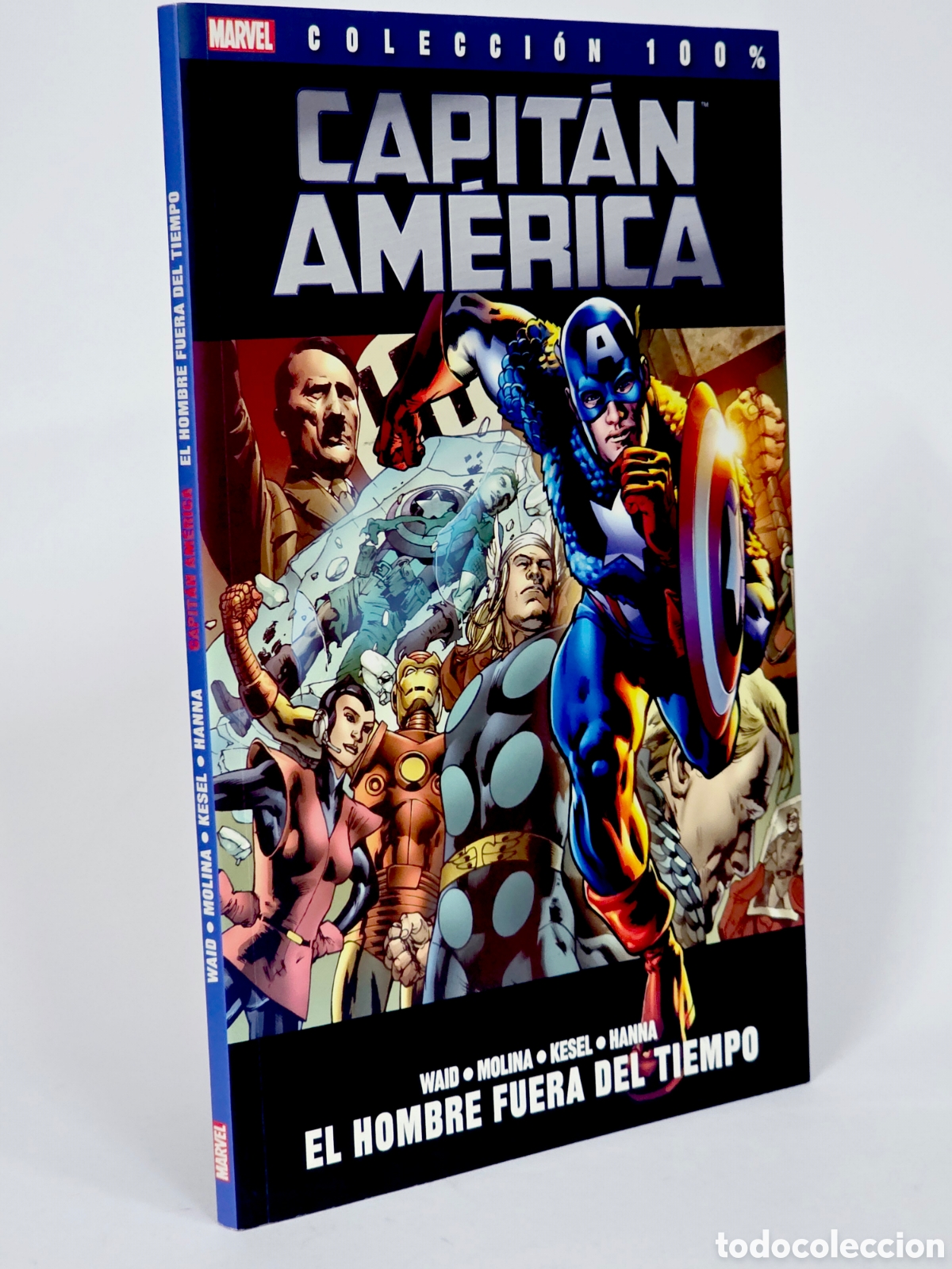 C&oacute;mics: C&Oacute;MIC CAPIT&Aacute;N AM&Eacute;RICA EL HOMBRE FUERA DEL TIEMPO COLECCI&Oacute;N 100% MARVEL PANINI DE KIOSCO