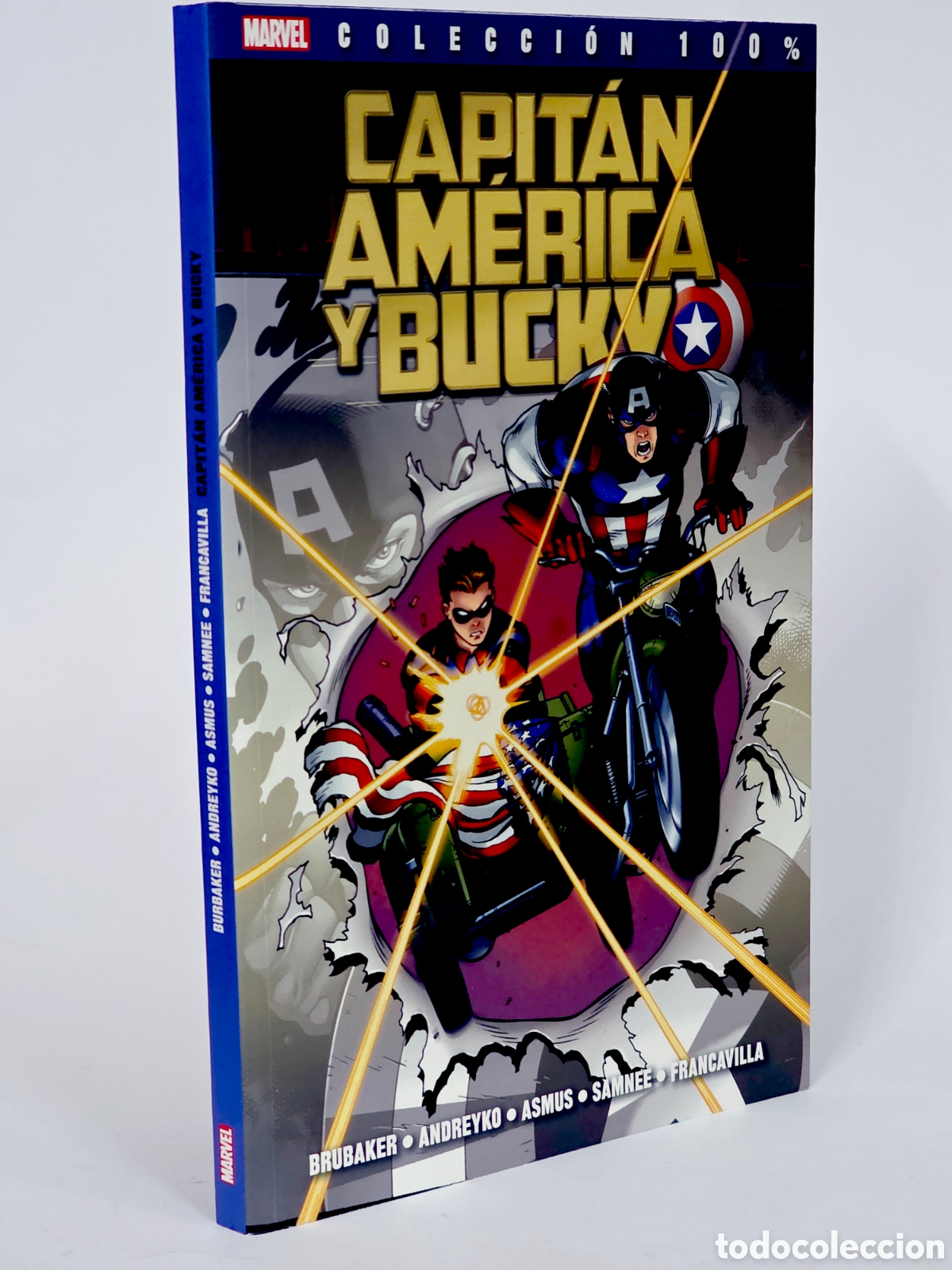 C&oacute;mics: C&Oacute;MIC CAPIT&Aacute;N AM&Eacute;RICA Y BUCKY COLECCI&Oacute;N 100% MARVEL PANINI DE KIOSCO