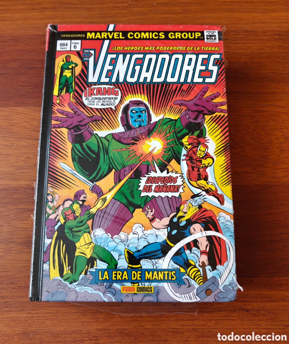 C&oacute;mics: Precintado. Omnigold Marvel Gold Los Vengadores. La era de Mantis. Tomo 6.