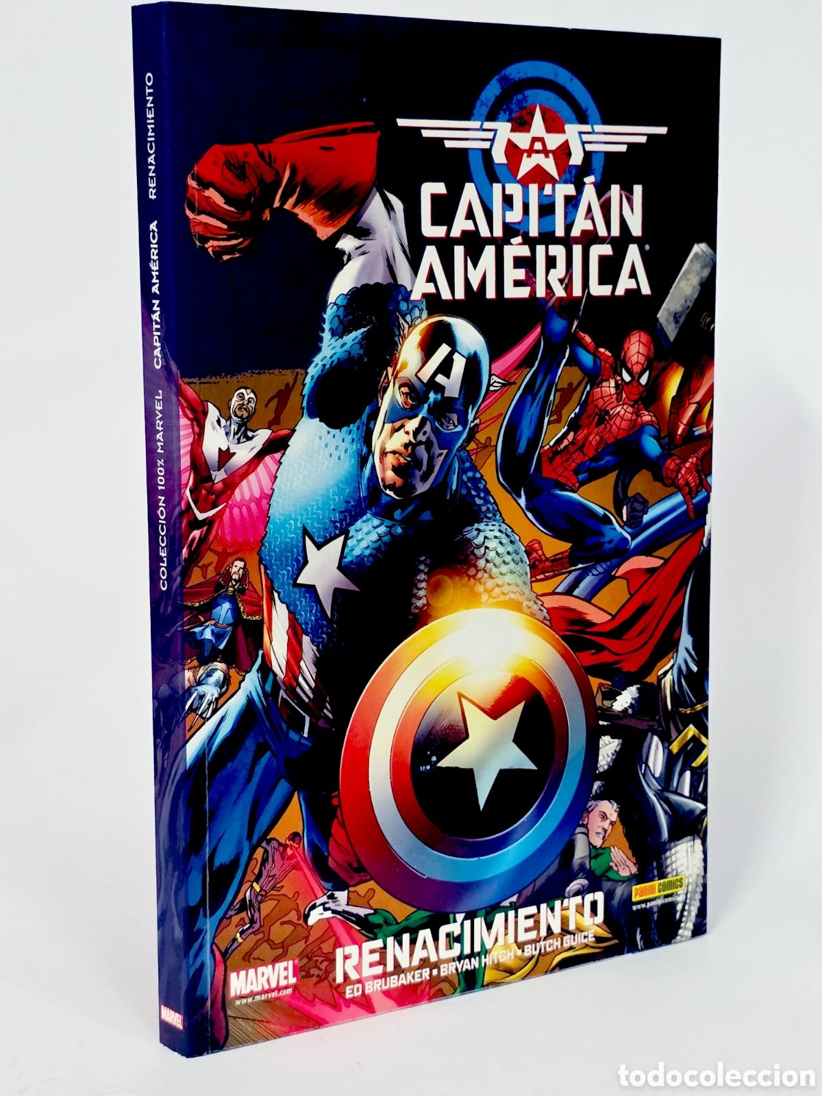 C&oacute;mics: C&Oacute;MIC CAPIT&Aacute;N AM&Eacute;RICA RENACIMIENTO COLECCI&Oacute;N 100% MARVEL PANINI DE KIOSCO