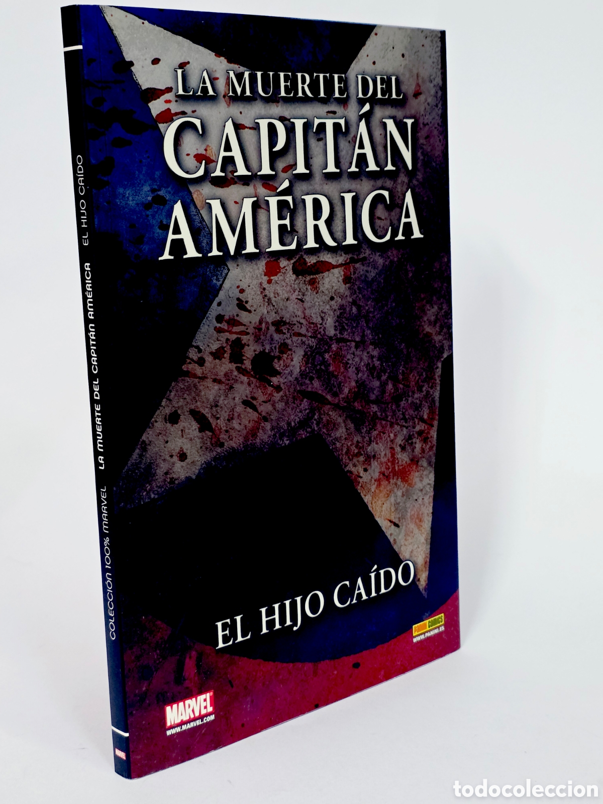 C&oacute;mics: C&Oacute;MIC CAPIT&Aacute;N AM&Eacute;RICA EL HIJO CA&Iacute;DO COLECCI&Oacute;N 100% MARVEL PANINI DE KIOSCO