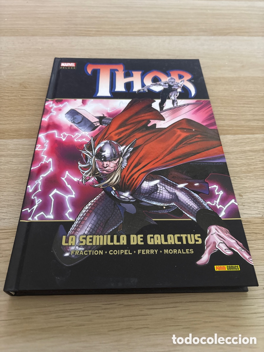 C&oacute;mics: Thor. La semilla de galactus. Marvel deluxe. Fraction