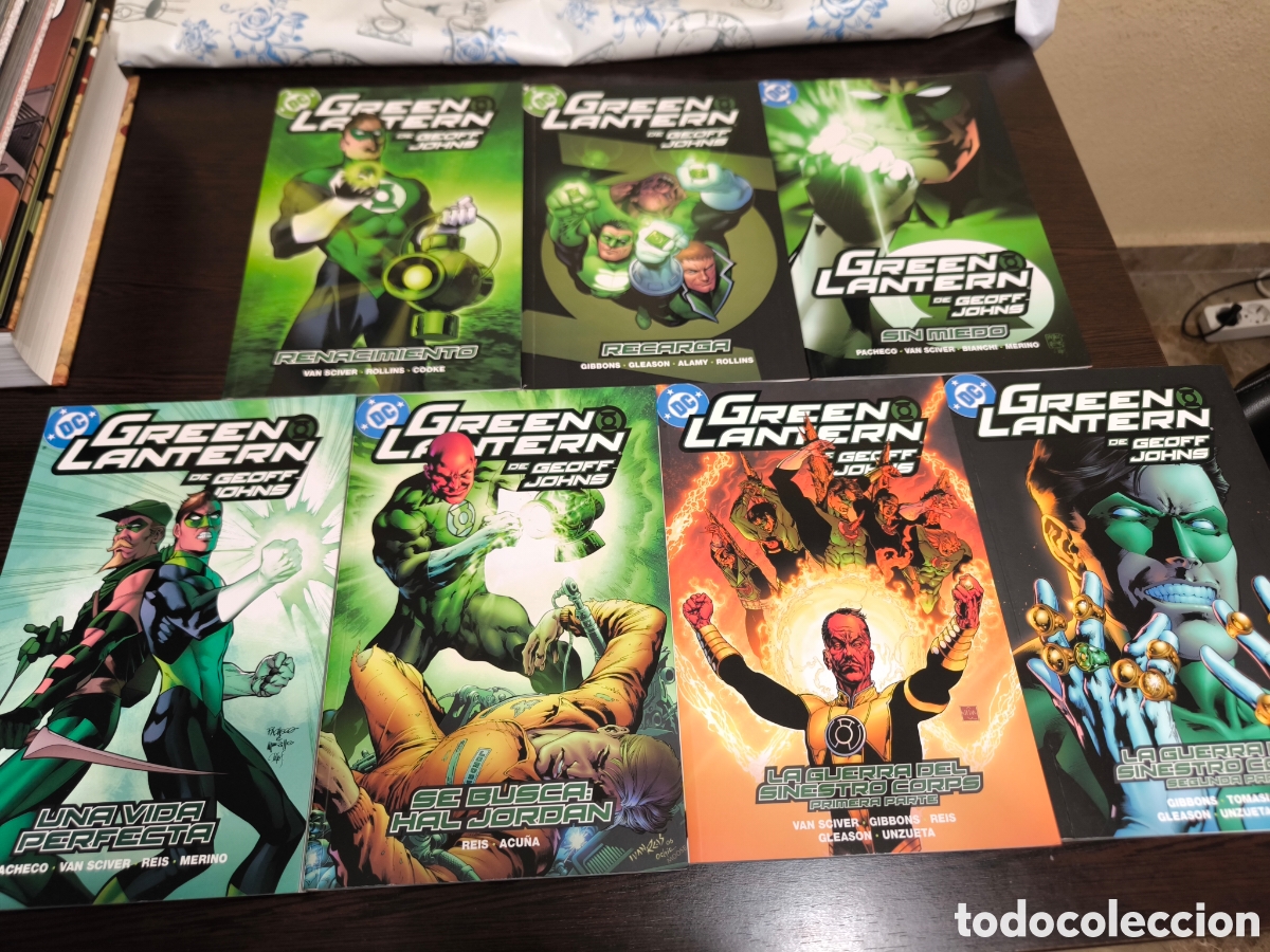 C&oacute;mics: Green Lantern de Geoff John's 1 al 7
