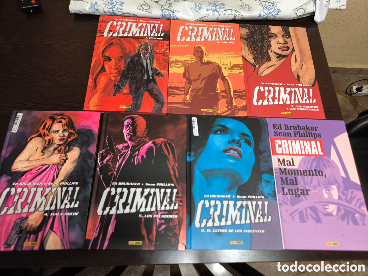 C&oacute;mics: Criminal Serie Completa Brubaker y Phillips