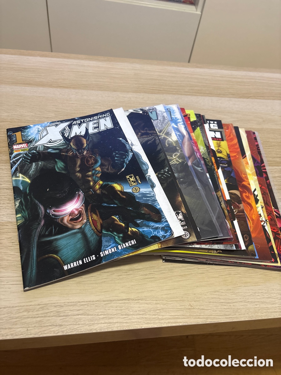 C&oacute;mics: Astonishing vol 3. Warren Ellis. N&uacute;meros 1 al 27. 27 grapas
