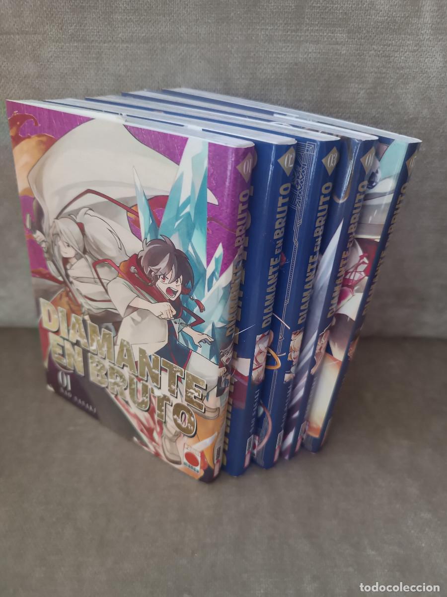 C&oacute;mics: NAO SASAKI - DIAMANTE EN BRUTO, 1, 2, 3, 4 Y 5 - PANINI, 2022 - MUY BUEN ESTADO