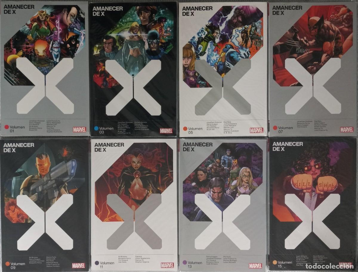 C&oacute;mics: AMANECER DE X #1-16 (MARVEL PREMIERE, PANINI), JONATHAN HICKMAN y otros (COLECCI&Oacute;N COMPLETA)