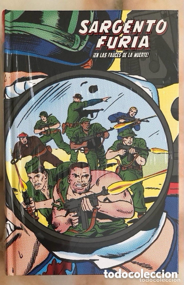 C&oacute;mics: Sargento Furia / En las fauces de la muerte / Marvel Limited PRECINTADO.