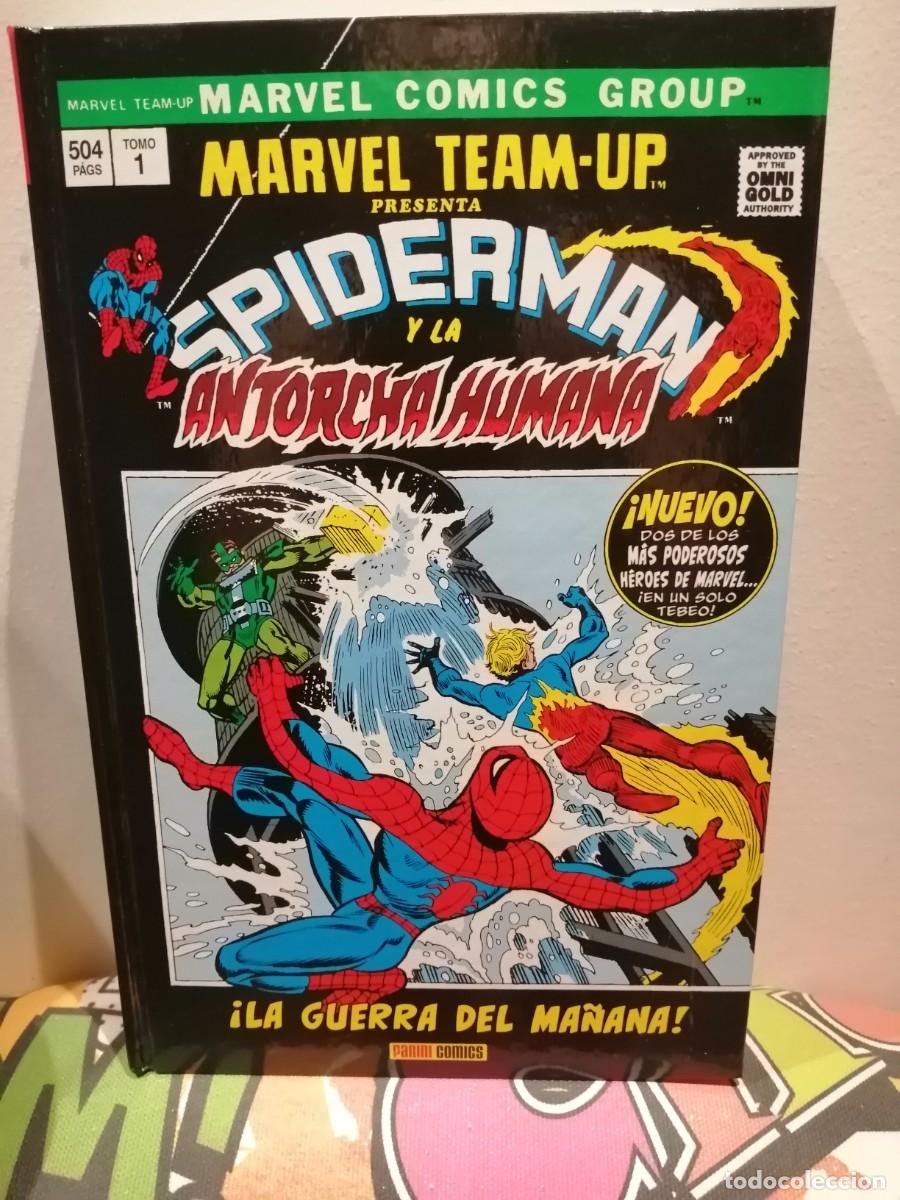 C&oacute;mics: MARVEL TEAM UP. Marvel Gold . Tomos 1. 2 y 3.