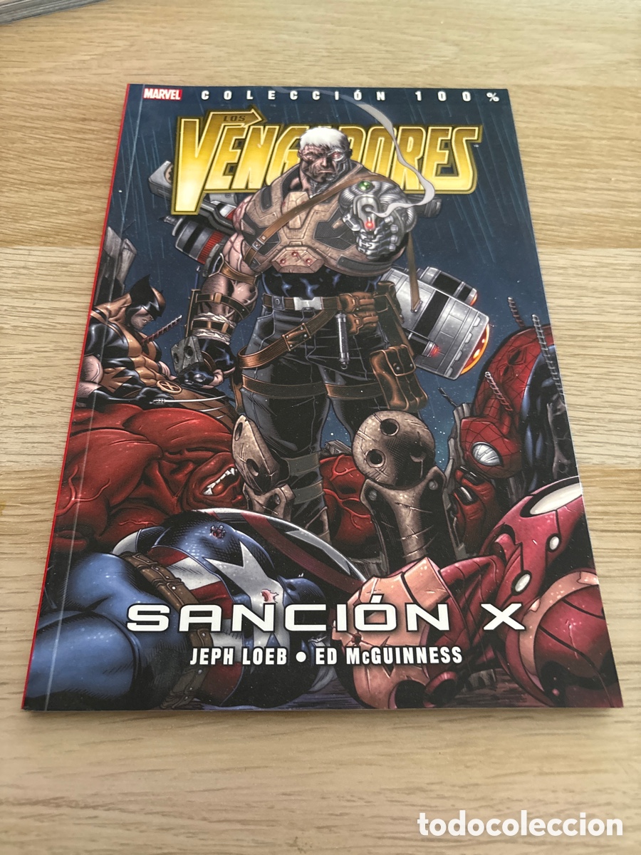 C&oacute;mics: Vengadores. Sanci&oacute;n X. Jeph Loeb