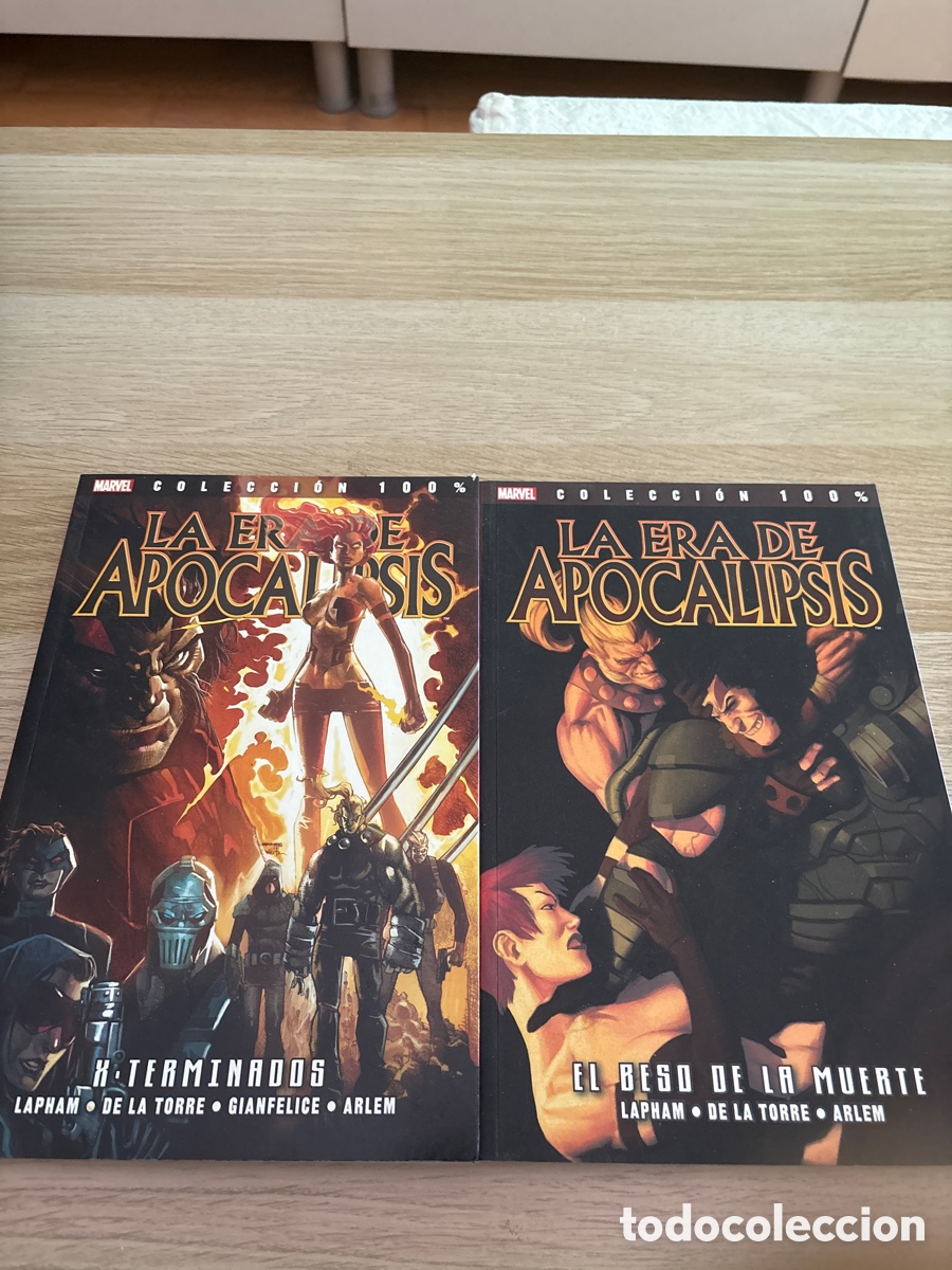 C&oacute;mics: La era del apocalipsis. David lapham. Completa 2 tomos