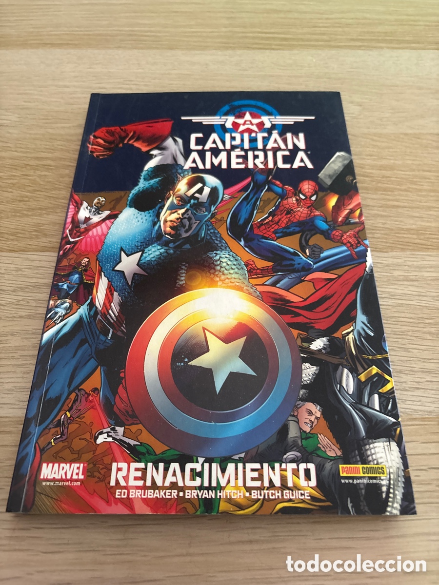 C&oacute;mics: Capit&aacute;n Am&eacute;rica. Renacimiento. Brubaker hitch