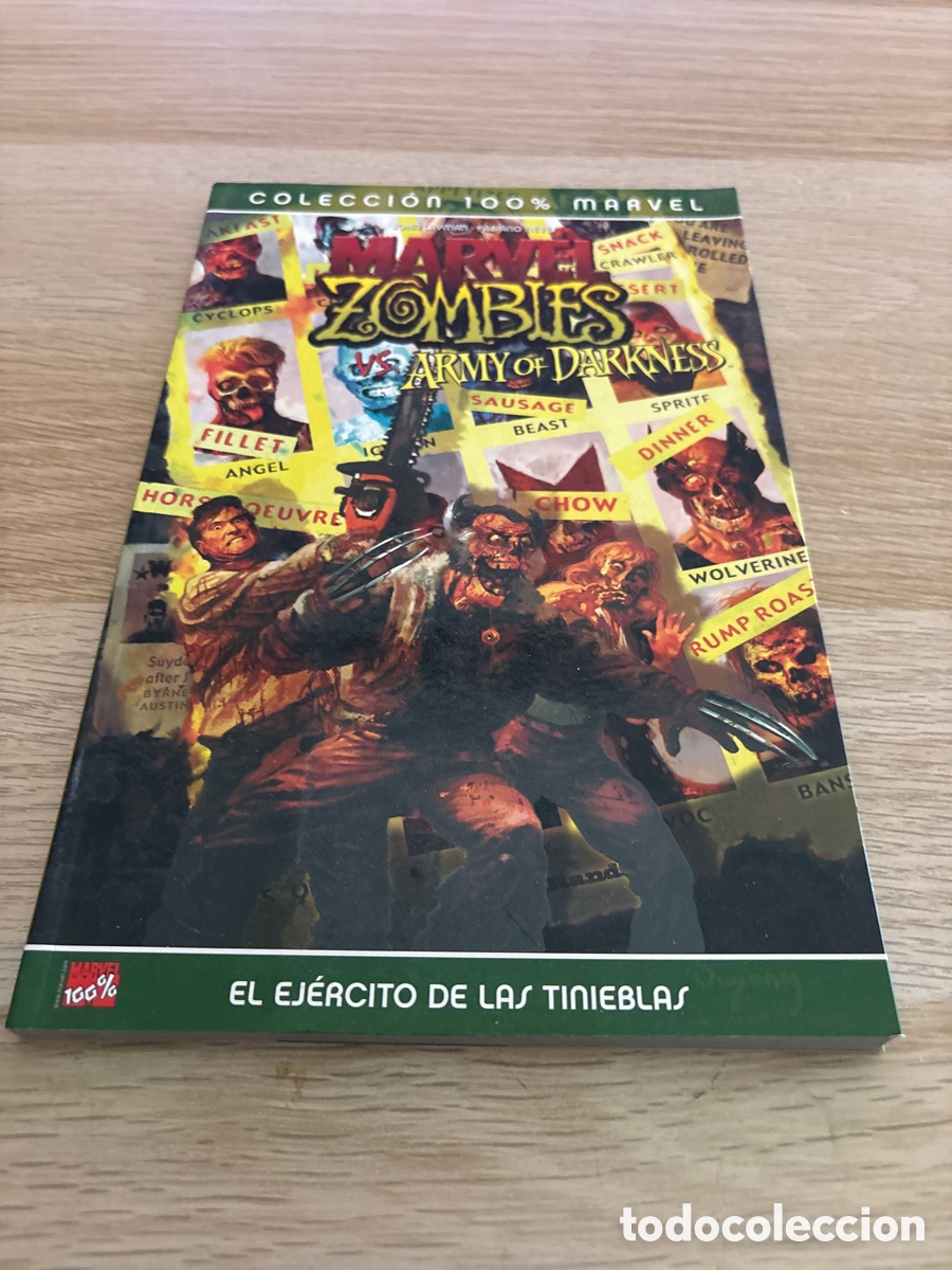 C&oacute;mics: Marvel zombies. El ej&eacute;rcito de las tinieblas