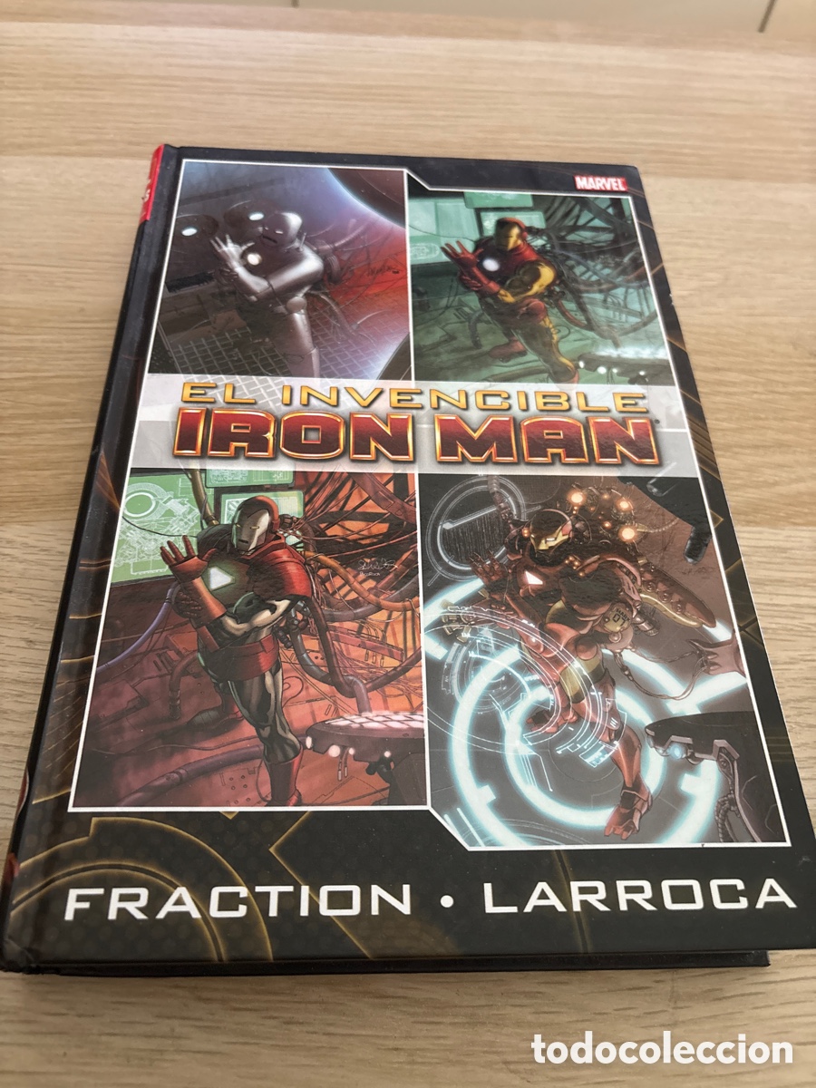 C&oacute;mics: Iron man. &Oacute;mnibus. Fraction larroca