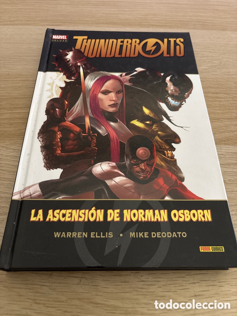 C&oacute;mics: Thunderbolts. La ascensi&oacute;n de norman osborn. Marvel deluxe