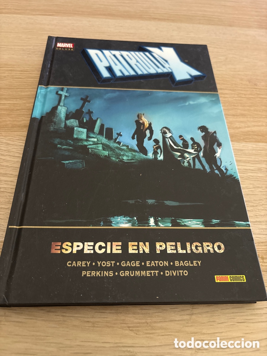 C&oacute;mics: Patrulla X. Especie en peligro. Marvel deluxe