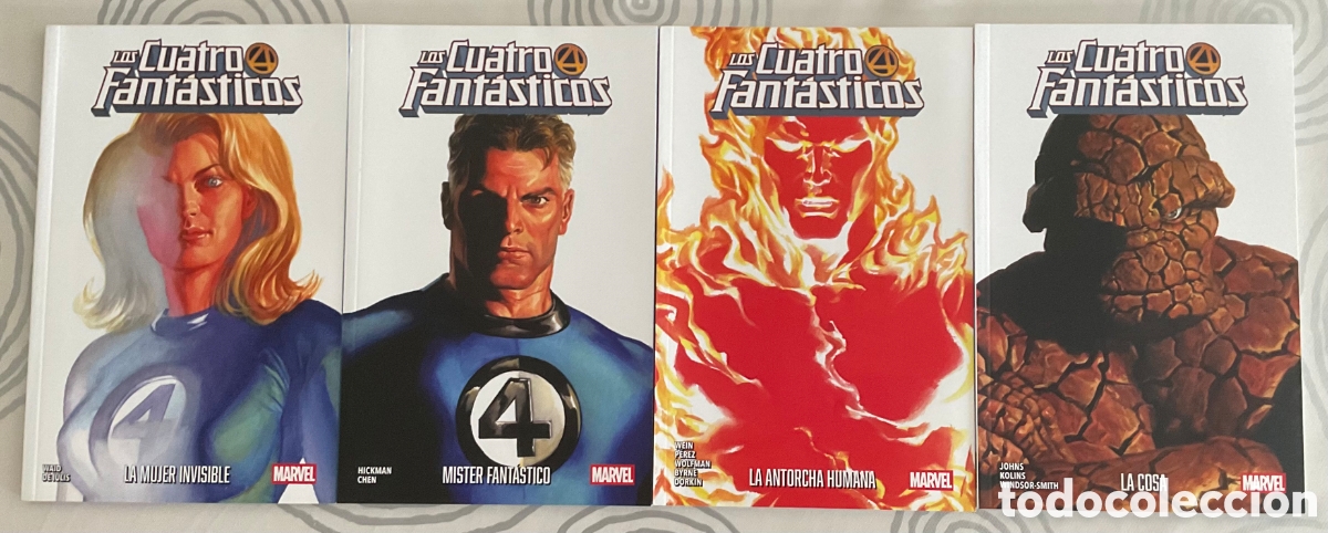 C&oacute;mics: COLECCI&Oacute;N COMPLETA LOS 4 FANT&Aacute;STICOS - PANINI MARVEL