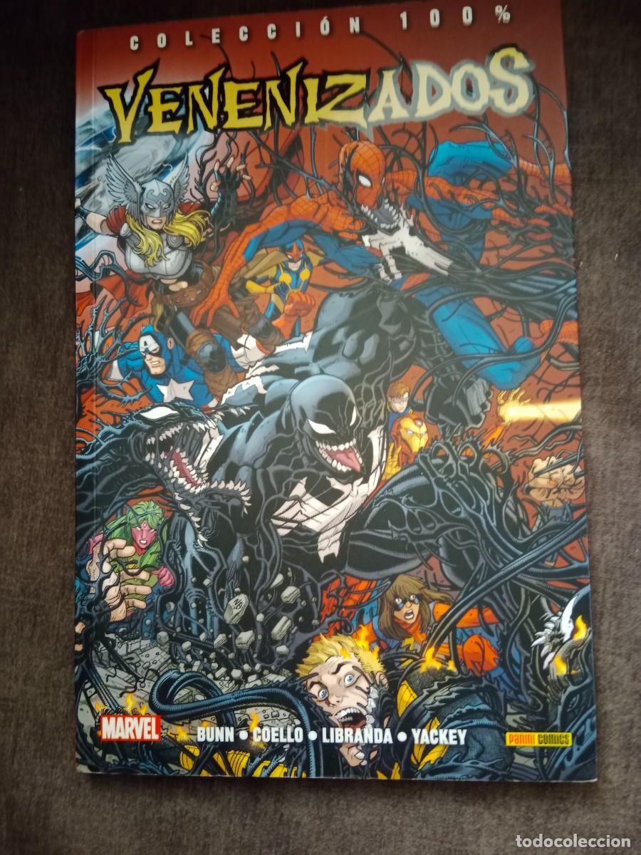 C&oacute;mics: COLECCI&Oacute;N 100% MARVEL VENENIZADOS. BUNN, COELLO, LIBRANDS, YACKEY. PANINI