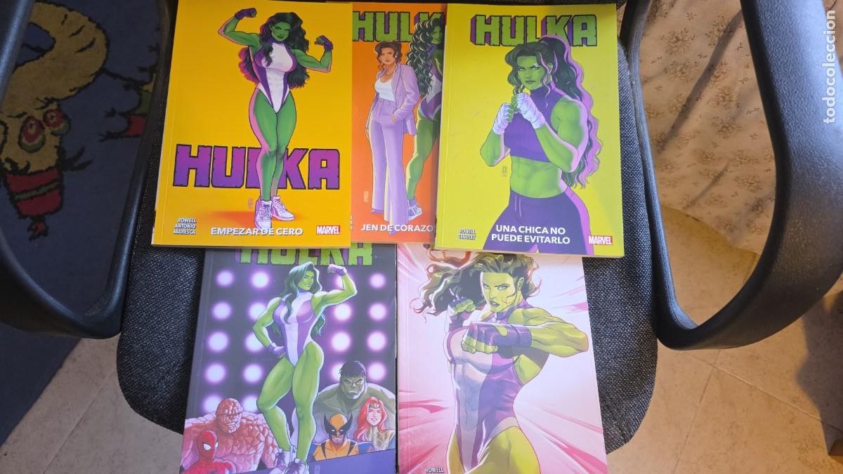C&oacute;mics: HULKA (OBRA COMPLETA 5 TOMOS) (2022 - 2025) - PANINI - DESCUENTO 15%!!!