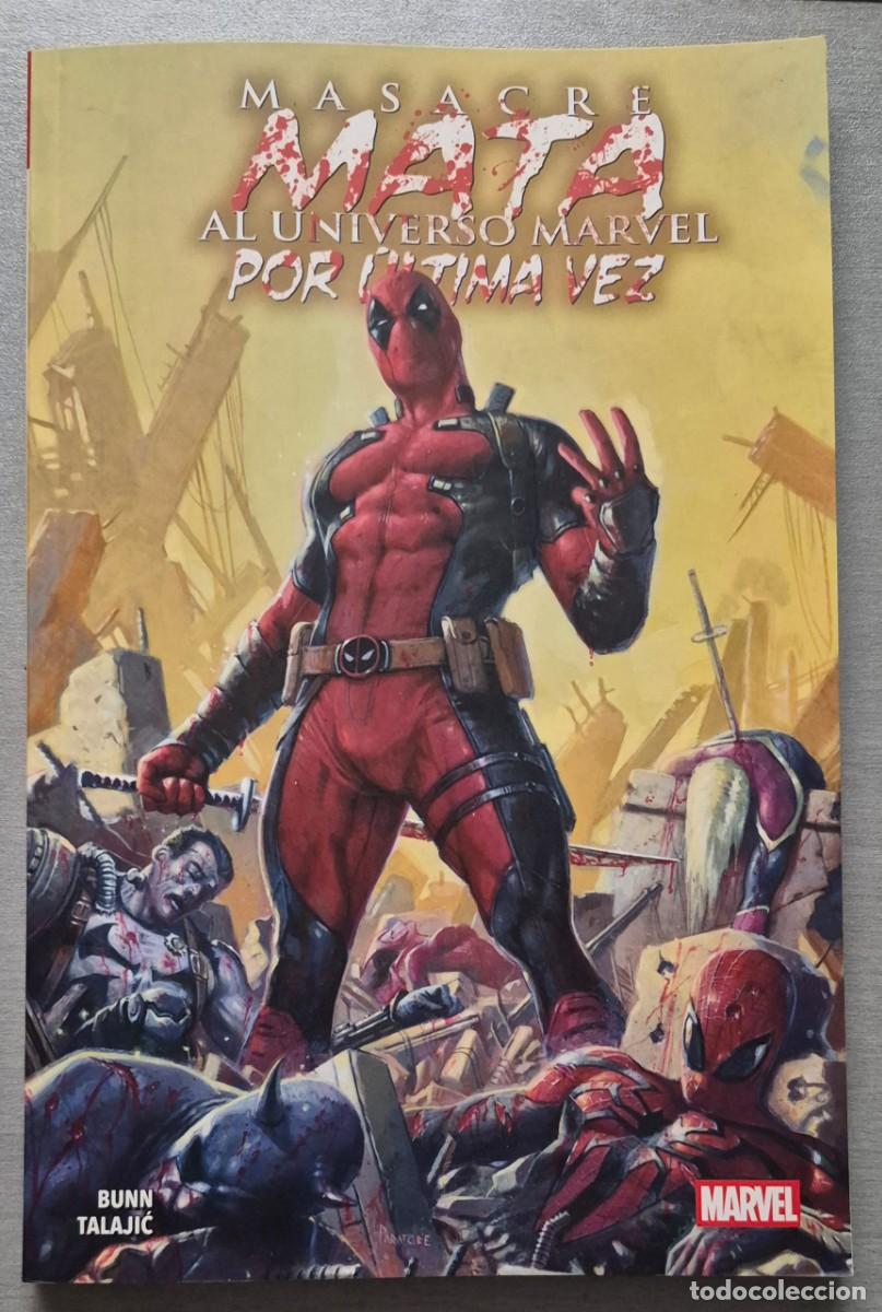 C&oacute;mics: MASACRE MATA AL UNIVERSO MARVEL POR ULTIMA VEZ / CHARLES BUNN / MARVEL - PANINI