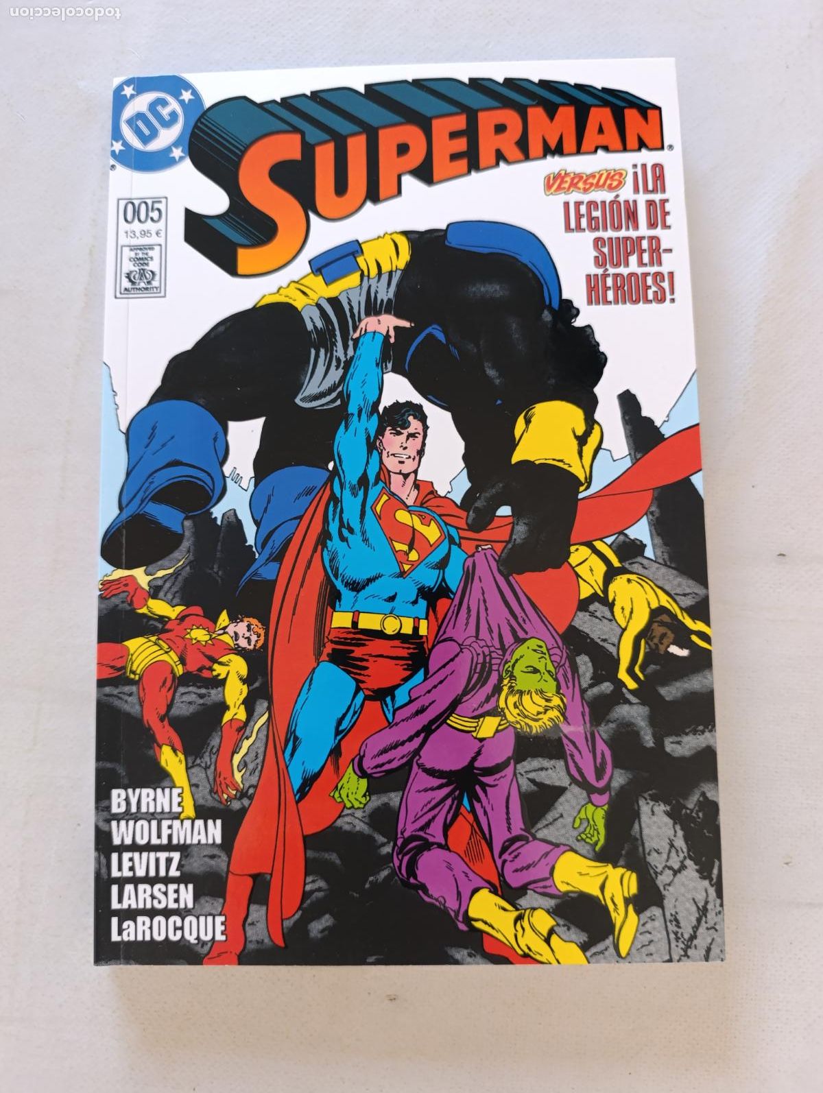 C&oacute;mics: SUPERMAN N&ordm; 005 - BIBLIOTECA SUPERMAN N&ordm; 5 - DC - PANINI (373)