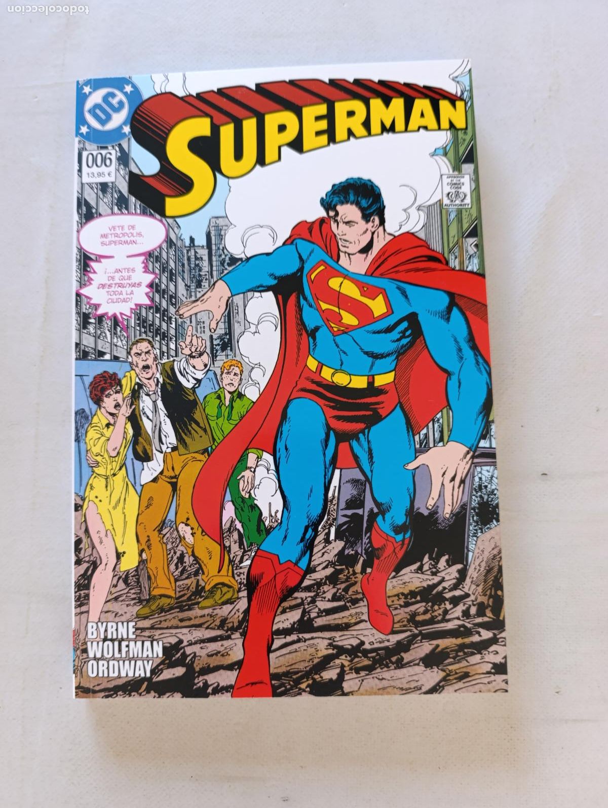 C&oacute;mics: SUPERMAN N&ordm; 006 - BIBLIOTECA SUPERMAN N&ordm; 6 - DC - PANINI (373)