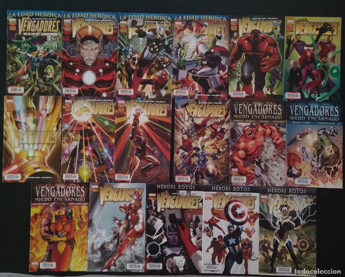 C&oacute;mics: LOS VENGADORES VOL 1 NUMEROS DEL 4 AL 19