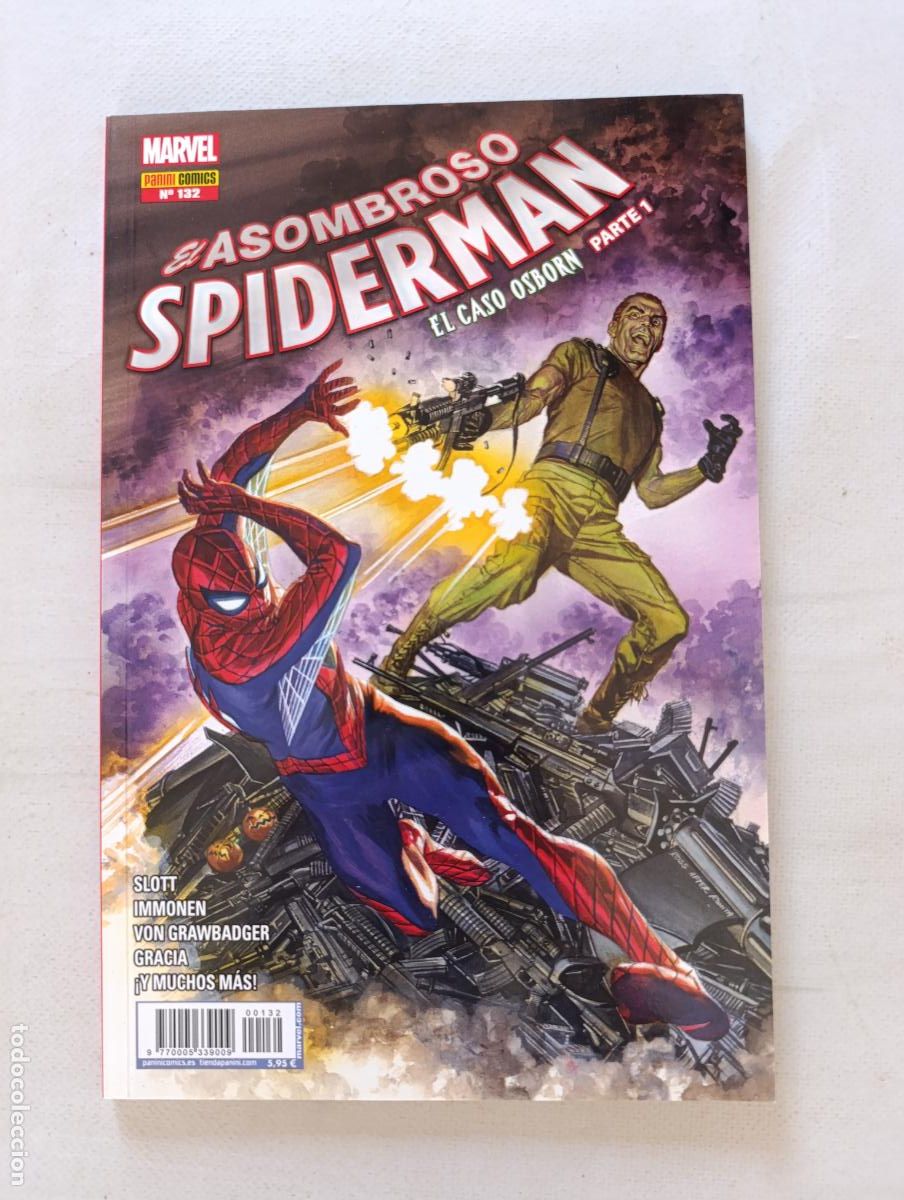 C&oacute;mics: EL ASOMBROSO SPIDERMAN VOL. 7 N&ordm; 132 - LOMO ROJO - MARVEL - PANINI (358w)