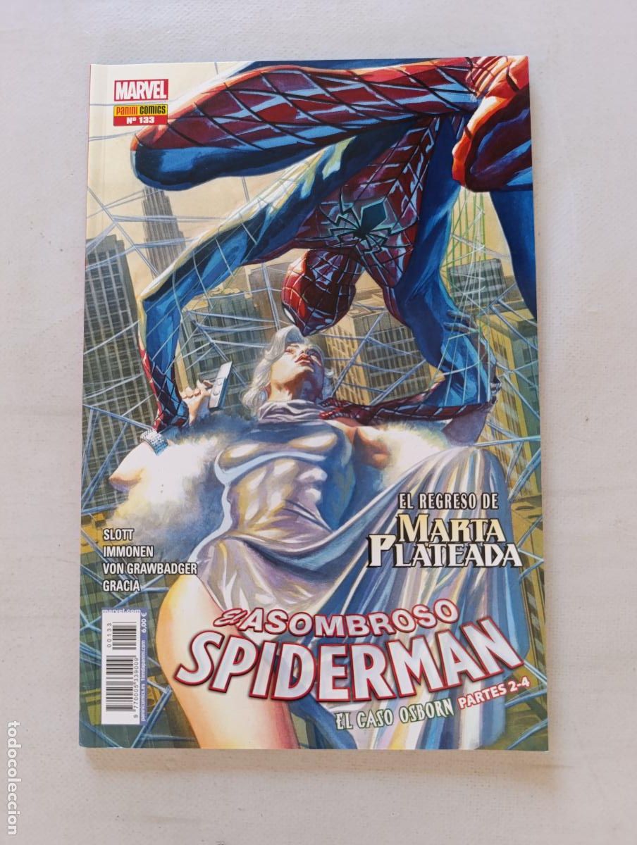 C&oacute;mics: EL ASOMBROSO SPIDERMAN VOL. 7 N&ordm; 133 - LOMO ROJO - MARVEL - PANINI (358w)