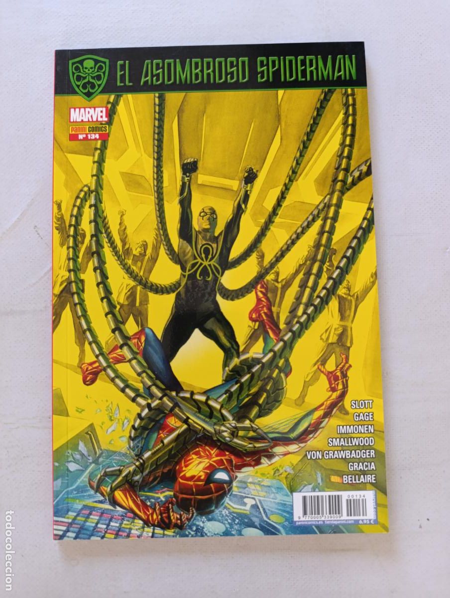 C&oacute;mics: EL ASOMBROSO SPIDERMAN VOL. 7 N&ordm; 134 - LOMO ROJO - MARVEL - PANINI (358w)