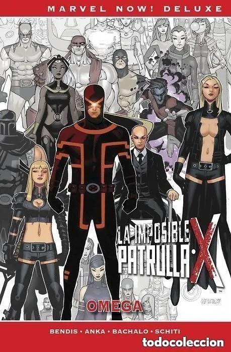 C&oacute;mics: MARVEL NOW! DELUXE LA PATRULLA-X DE BRIAN M. BENDIS N&ordm; 7 OMEGA - PANINI - CARTONE IMPECABLE - OFM16