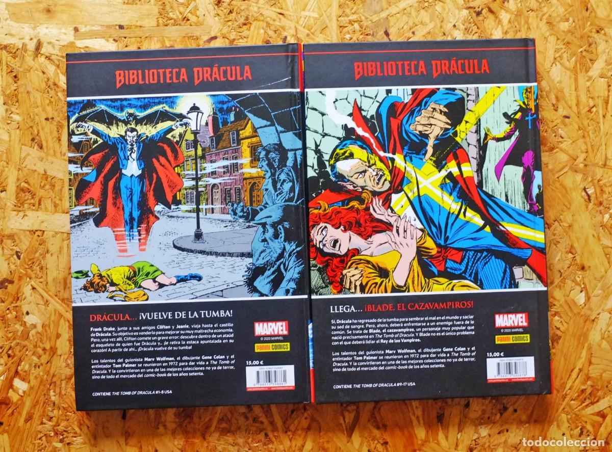 C&oacute;mics: Biblioteca Dr&aacute;cula. Dracula. 1 y 2 . Panini - Foto 3
