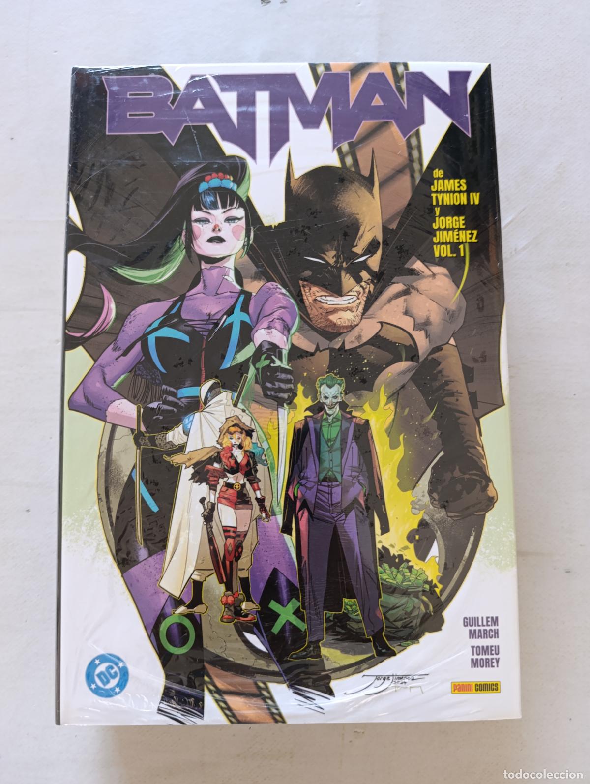 C&oacute;mics: BATMAN DE JAMES TYNION Y JORGE JIMENEZ VOL. 1 - DC - PANINI - TAPA DURA - NUEVO, PRECINTADO (AS)